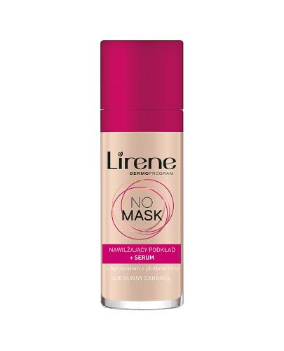  Lirene No Mask Nawilżający podkład + serum z hydrolatem z płatków róży 470 Sunny Caramel - 30 ml - cena, opinie, stosowanie - Apteka internetowa Melissa  