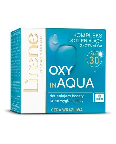  Lirene Oxy In Aqua Dotleniający bogaty krem wygładzający na dzień do cery wrażliwej - 50 ml - cena, opinie, właściwości  - Apteka internetowa Melissa  