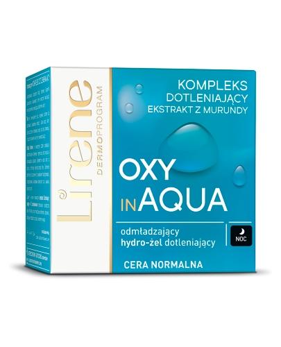  Lirene Oxy In Aqua Odmładzający hydro-żel dotleniający na noc do cery normalnej - 50 ml - cena, opinie, właściwości  - Apteka internetowa Melissa  