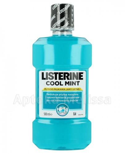 LISTERINE COOL MINT Płyn do płukania jamy ustej - 500 ml - Apteka internetowa Melissa