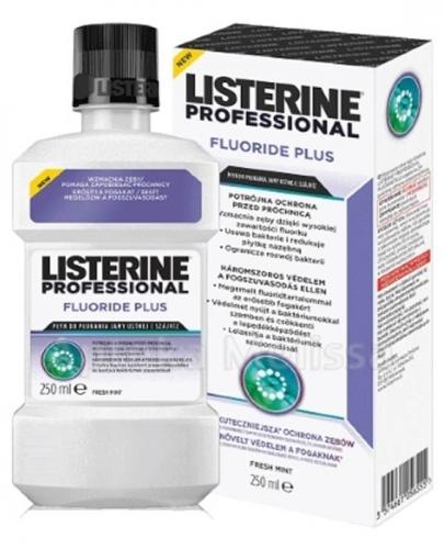 LISTERINE PROFESSIONAL FLUORIDE PLUS - 250 ml - Apteka internetowa Melissa