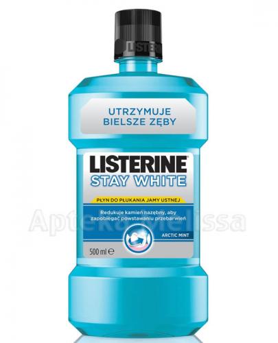 LISTERINE STAY WHITE - 500 ml - Apteka internetowa Melissa
