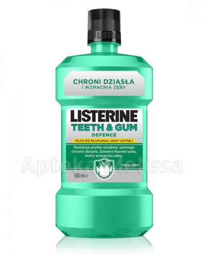 LISTERINE TEETH AND GUM DEFENCE - 500 ml - Apteka internetowa Melissa