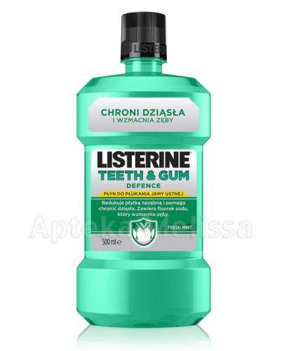  LISTERINE TEETH AND GUM DEFENCE - 500 ml - Apteka internetowa Melissa  