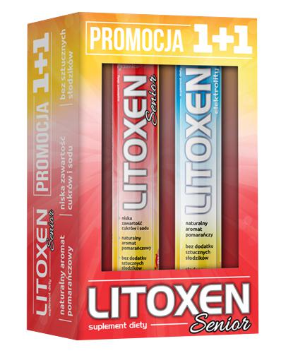  Litoxen Senior Zestaw Litoxen Senior, 20 tabl. mus. + Litoxen Elektrolity, 20 tabl. mus., cena, opinie, właściwości - Apteka internetowa Melissa  
