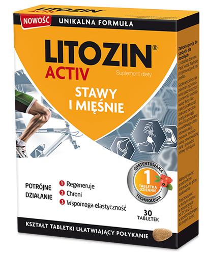  LITOZIN ACTIV - wzmaga regeneracje stawów i mięśni  30 tabl.  - Apteka internetowa Melissa  