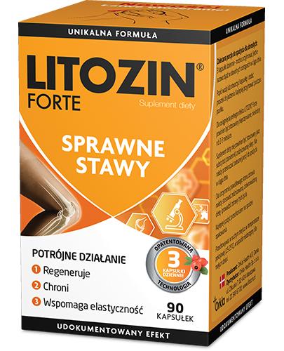 LITOZIN FORTE Preparat wzmacniający stawy - 90 kaps.