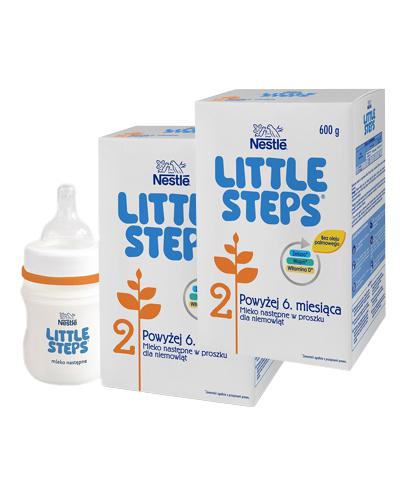 
                                                                          Little Steps 2 Mleko następne - 2 x 600g + Butelka - 270 ml - cena, opinie, składniki - Drogeria Melissa                                              