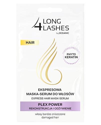  LONG 4 LASHES HAIR Maska-serum do włosów rekonstrukcja i odżywienie, 2 x 6 ml - Apteka internetowa Melissa  