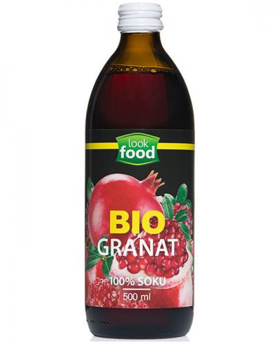  LOOK FOOD Bio Granat sok - 500 ml - Apteka internetowa Melissa  