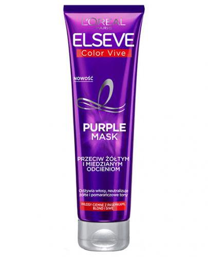  L'Oreal Elseve Color Vive Purple Maska przeciw żółtym i miedzianym odcieniom, 150 ml  - Apteka internetowa Melissa  