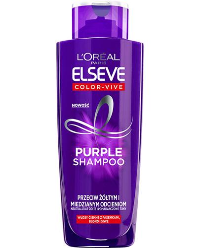 L'Oreal Elseve Color Vive Purple Szampon przeciw żółtym i miedzianym odcieniom - 200 ml - cena, opinie, właściwości - Apteka internetowa Melissa  