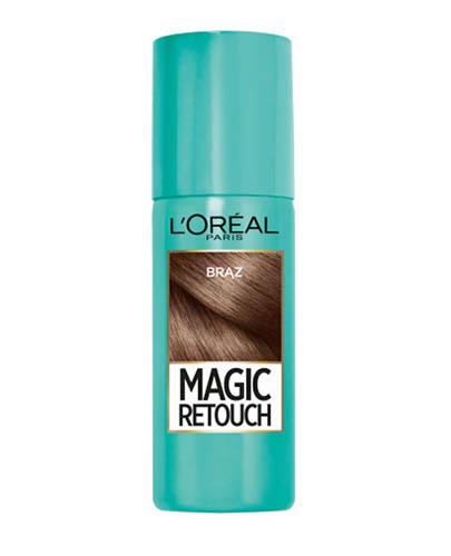  L'Oreal Magic Retouch Spray do błyskawicznego retuszu odrostów brąz, 75 ml, cena, opinie, właściwości - Apteka internetowa Melissa  