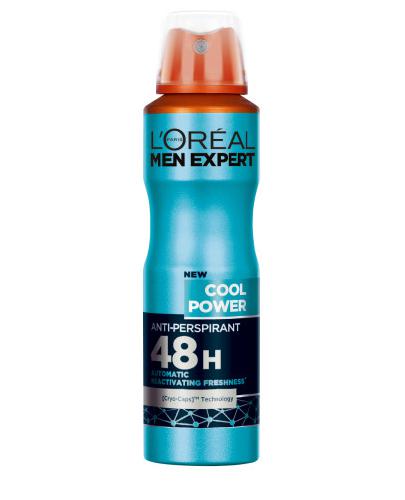  L'Oreal Men Expert Cool Power Antyperspirant w sprayu - 150 ml  - Apteka internetowa Melissa  
