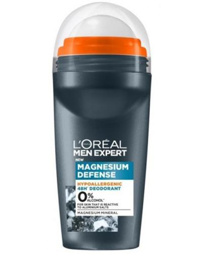  L'Oreal Men Expert Magnesium Defense Hipoalergiczny Dezodorant Roll-On, 50 ml - Apteka internetowa Melissa  