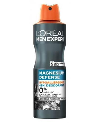  L'Oreal Men Expert Magnesium Defense Hipoalergiczny Dezodorant w sprayu, 150 ml - Apteka internetowa Melissa  