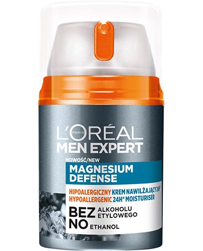  L'Oreal Men Expert Magnesium Defense Hipoalergiczny Krem nawilżający, 50 ml - Apteka internetowa Melissa  