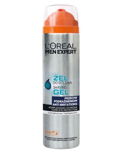 L'Oreal Men Expert Żel do golenia przeciw podrażnieniom - 200 ml - cena, opinie, skład - Apteka internetowa Melissa