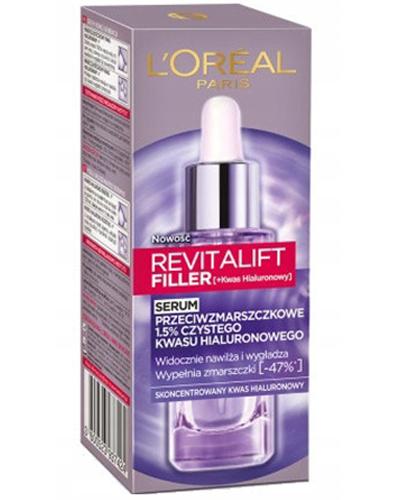  L'Oreal Revitalift Filler Serum przeciwzmarszczkowe - 30 ml - cena, opinie, właściwości - Apteka internetowa Melissa  