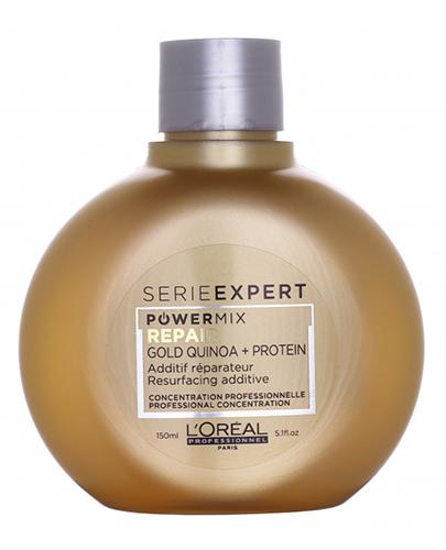  L'Oreal Serie Expert Gold Powermix Repair Odżywka do włosów zniszczonych - 150 ml - cena, opinie, wskazania - Apteka internetowa Melissa  