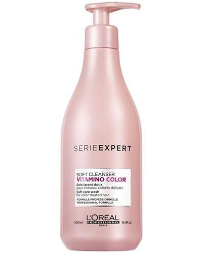 L'Oreal Serie Expert VitAmino Color Szampon do włosów koloryzowanych - 500 ml - cena, opinie, skład - Apteka internetowa Melissa
