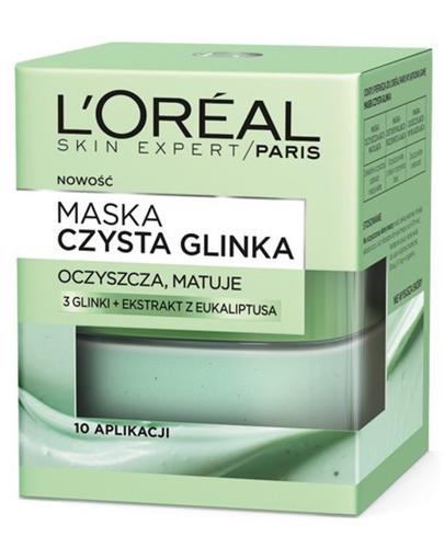  L'ORÉAL SKIN EXPERT CZYSTA GLINKA Maska oczyszczająca do twarzy - 50 ml - Apteka internetowa Melissa  