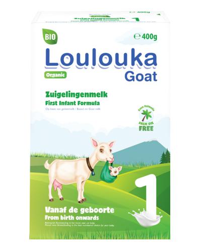  Loulouka 1 organiczne mleko kozie początkowe, 400 g, cena, opinie, wskazania - Apteka internetowa Melissa  