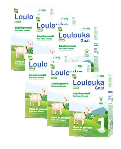  Loulouka 1 organiczne mleko kozie początkowe, 6 x 400 g, cena, opinie, wskazania - Apteka internetowa Melissa  