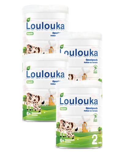  Loulouka BIO 2 Organiczne Mleko następne - 4 x 900 g - cena, opinie, stosowanie - Apteka internetowa Melissa  