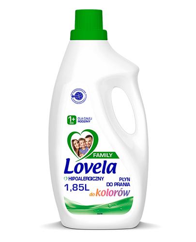 Lovela Family Hipoalergiczny Płyn do prania dla całej rodziny do kolorów, 1,85 l - cena, opinie, właściwości - Apteka internetowa Melissa