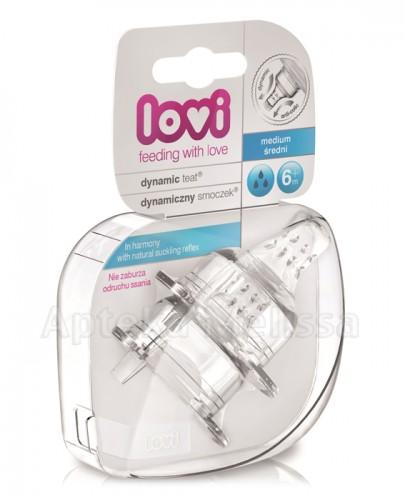 LOVI Dynamiczny smoczek średni 6m+ 18/751 - 2 szt.