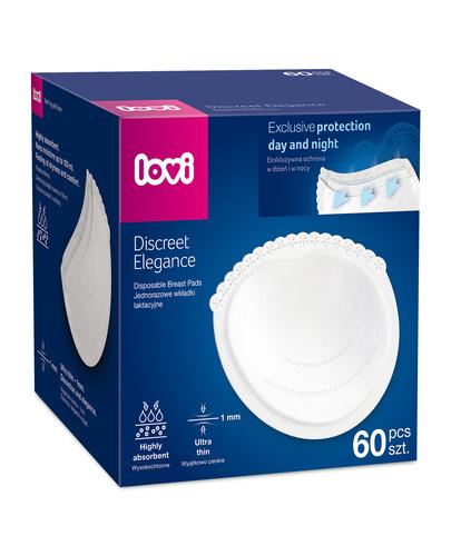 Lovi Discreet Elegance wkładki laktacyjne białe [19/607] 60 sztuk