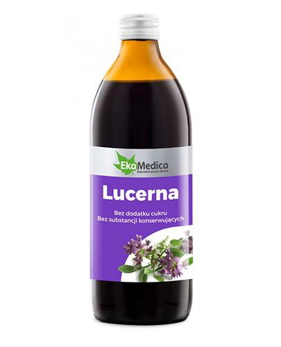  EKAMEDICA Sok z liści lucerny - 500 ml - Apteka internetowa Melissa  