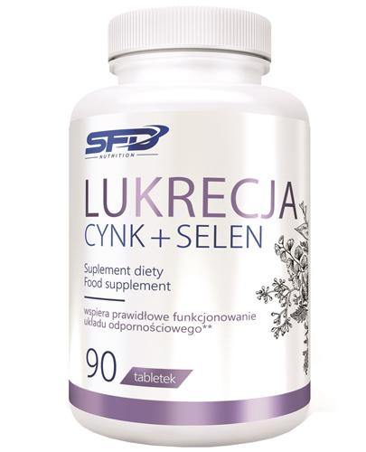 Lukrecja Cynk + Selen - 90 tabl. - cena, opinie, dawkowanie