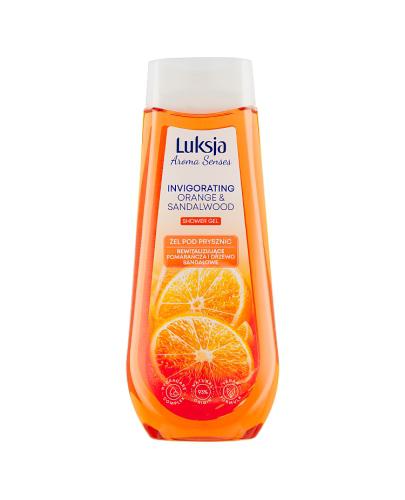  Luksja Aroma Senses Żel pod prysznic Pomarańcza i Drzewo sandałowe, 500 ml, cena, opinie, stosowanie - Apteka internetowa Melissa  