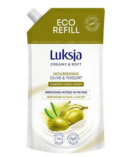 Luksja Creamy&Soft Olive&Yoghurt Kremowe mydło w płynie zapas, 400 ml - cena, opinie, właściwości