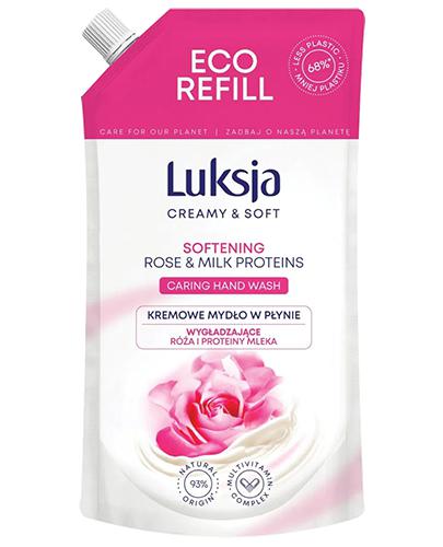  Luksja Creamy Rose & Milk Proteins Kremowe mydło w płynie zapas, 400 ml, cena, opinie, właściwości. - Apteka internetowa Melissa  