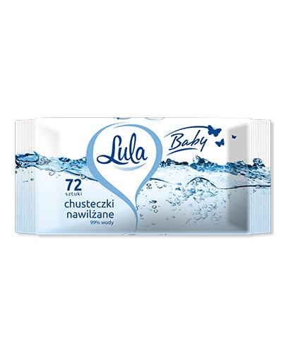  Lula Baby Chusteczki nawilżane 99% wody, 72 szt. cena, opinie, skład - Apteka internetowa Melissa  