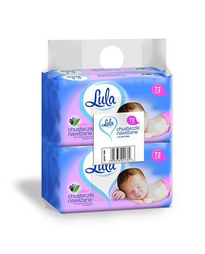  Lula Baby Chusteczki nawilżane z dodatkiem alantoiny, 4 x 72 szt. cena, opinie, właściwości - Apteka internetowa Melissa  