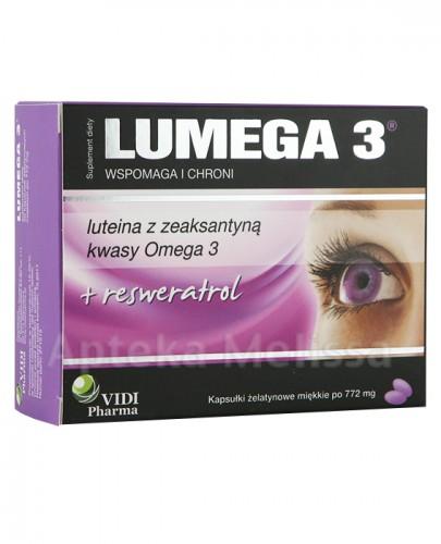 LUMEGA 3 Wspomaga i chroni oczy - 30 kaps. - Apteka internetowa Melissa