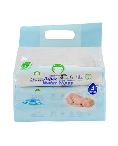  Luna Bambini Chusteczki wodne Aqua Water Wipes, 3 x 60 sztuk - Apteka internetowa Melissa  
