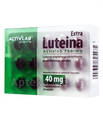 Luteina Extra, kapsulki, 30 sztuk (ActivLab Pharma)