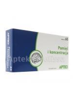APTEO PAMIĘĆ I KONCENTRACJA - 60 kaps.