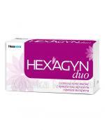 HEXAGYN DUO Globulki dopochwowe - 10 szt.