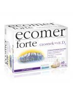 ECOMER FORTE Czosnek + wit. D3 - 60 kaps.
