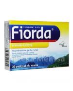 FIORDA O smaku cytryny - 30 past.