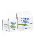 APTEO CARE Kompresy z włókniny niejałowe 10 x 10 cm - 100 szt.