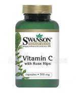  SWANSON Witamina C z dziką różą 500 mg - 100 kaps.