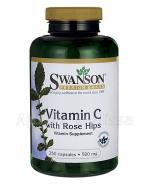 SWANSON Witamina C z dziką różą 500 mg - 250 kaps.