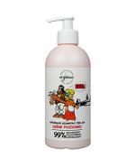 4Organic naturalny szampon i żel 2w1 leśne poziomki, 350 ml